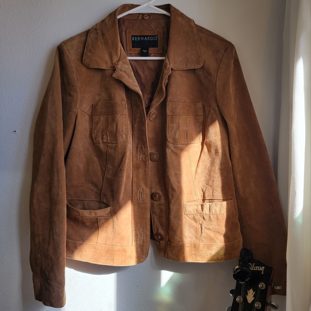Bernardo genuine leather jacket